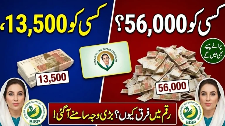 BISP 13500 Update Why Beneficiaries Are Receiving Different Payment Amounts This Time